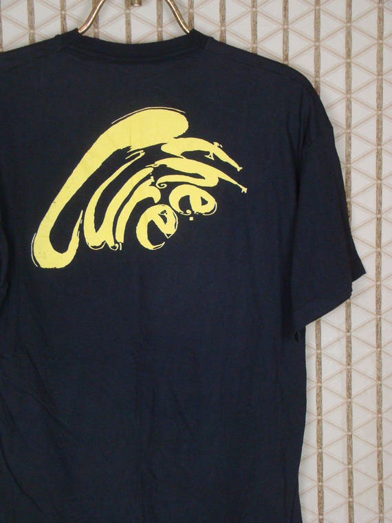 The Cure vintage rare T-shirt, Never Enough, blac… - image 4
