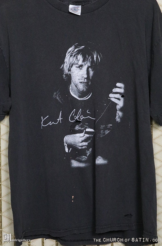 Kurt Cobain t-shirt, vintage tee shirt, Mudhoney … - image 2