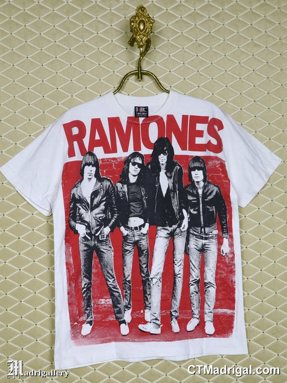 The Ramones t shirt, vintage rare tee, Iggy Pop B… - image 1