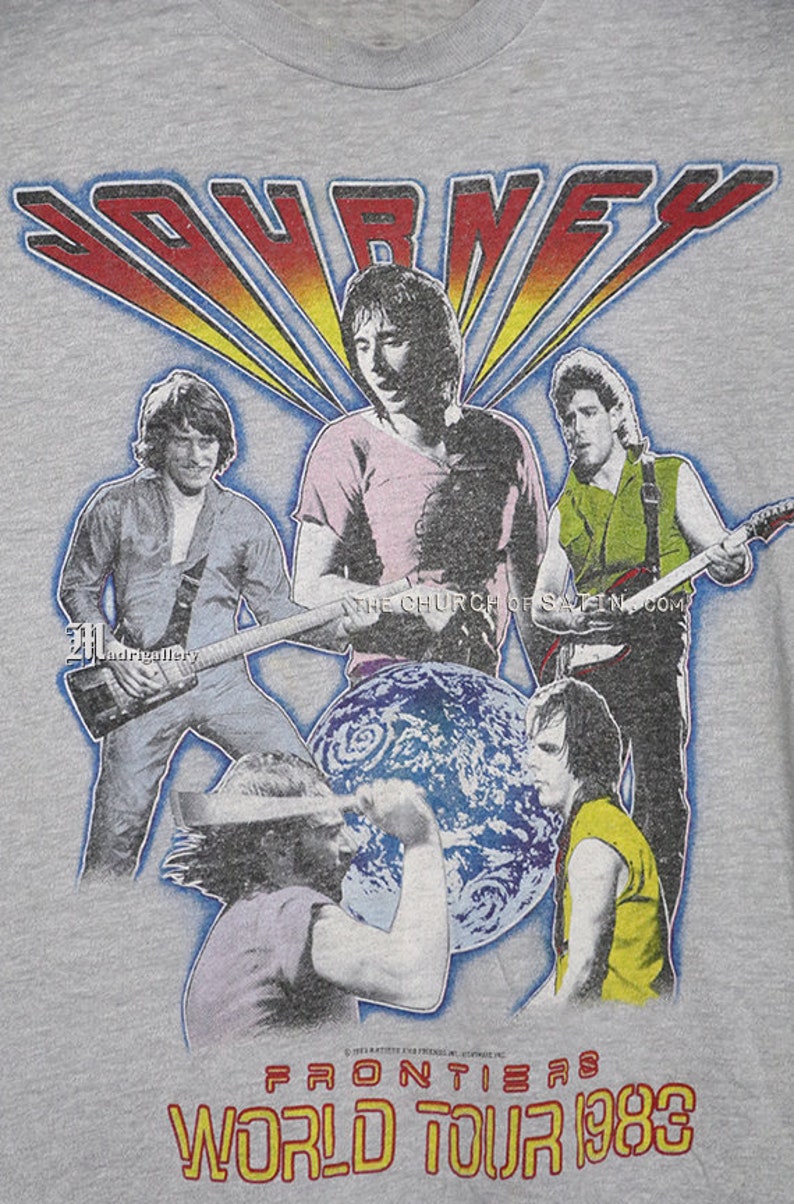 1980s journey tour shirt