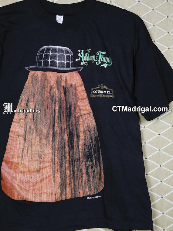 Addams Family Shirt, Vintage Rare Horror Movie T-shirt, Elvira