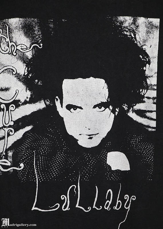 The Cure Vintage Rare T-shirt, Lullaby, Black Tee Shirt, Robert