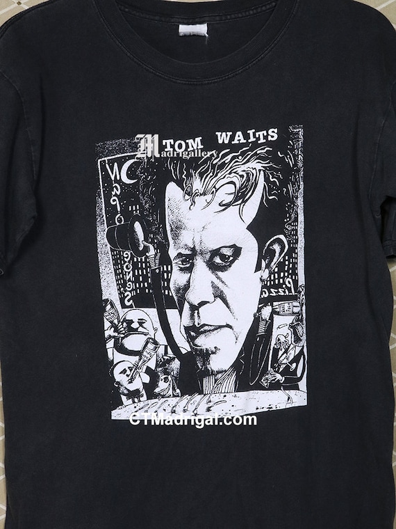 Tom Waits t-shirt, Nick Cave Jam Iggy Pop Lou Ree… - image 2