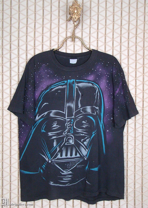 Star Wars Vader Vintage Rare T-shirt Faded Etsy