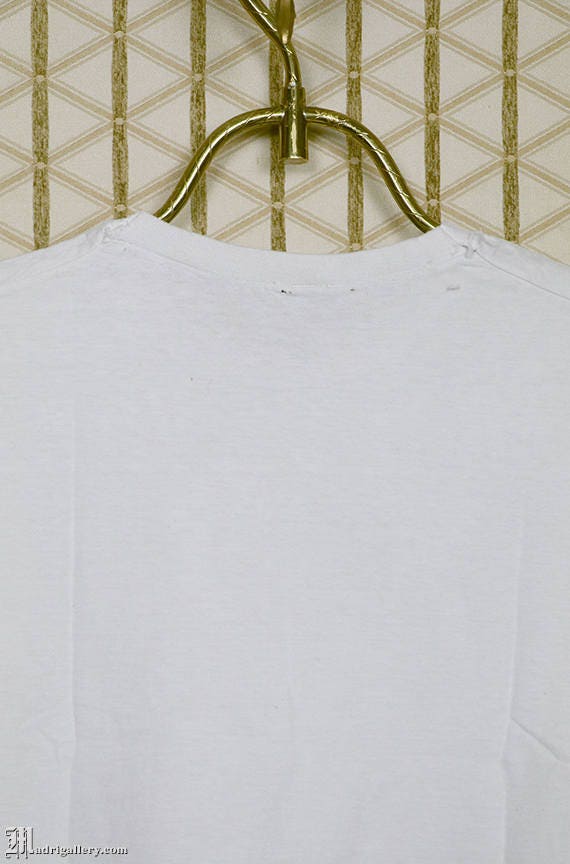 Jordan punk t shirt, vintage rare white tee, Sex … - image 5