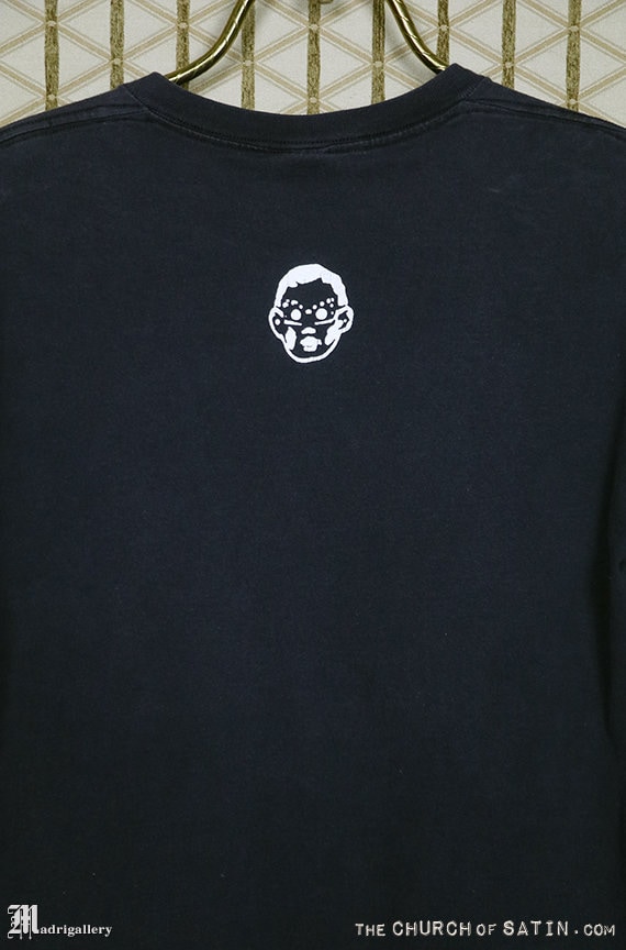 Devo ヴィンテージ T シャツ、B Stiff、色あせた黒の T シャツ、ニュー