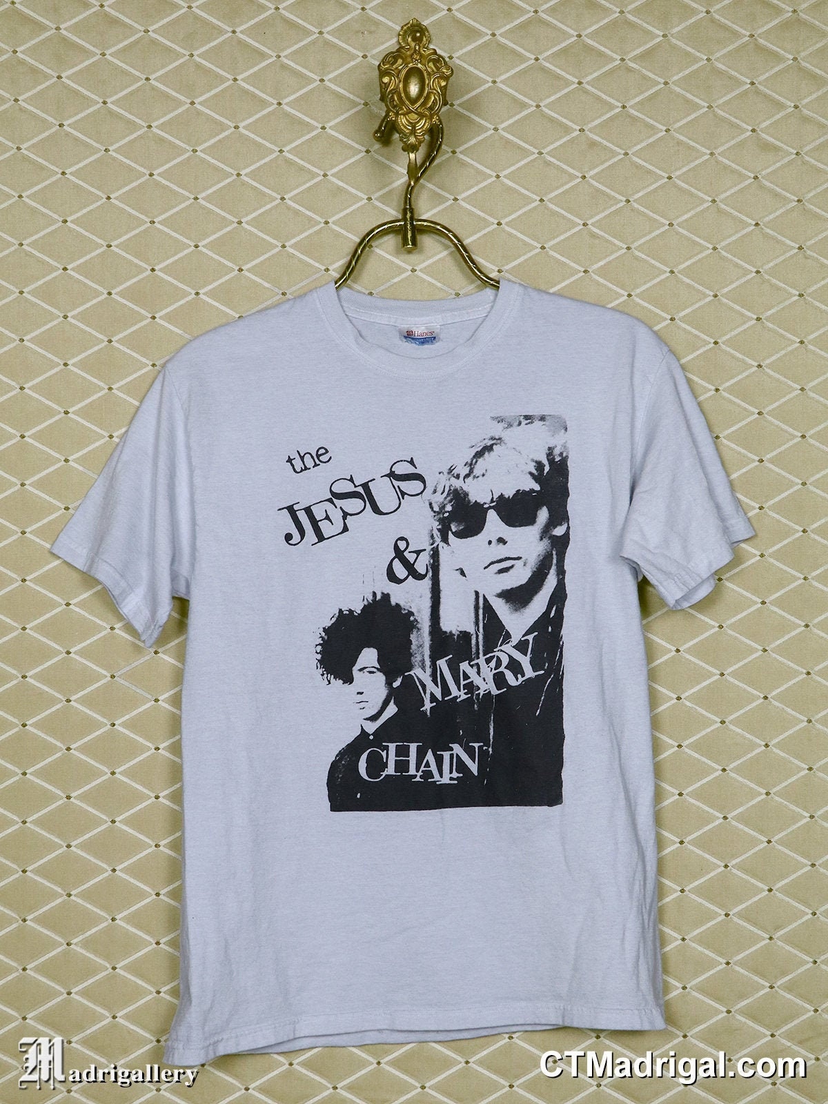 The Jesus and Mary Chain Shirt, Vintage Rare Gray T-shirt