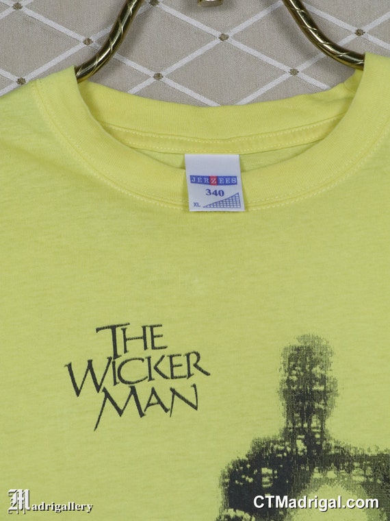 The Wicker Man horror t-shirt, vintage rare occul… - image 5