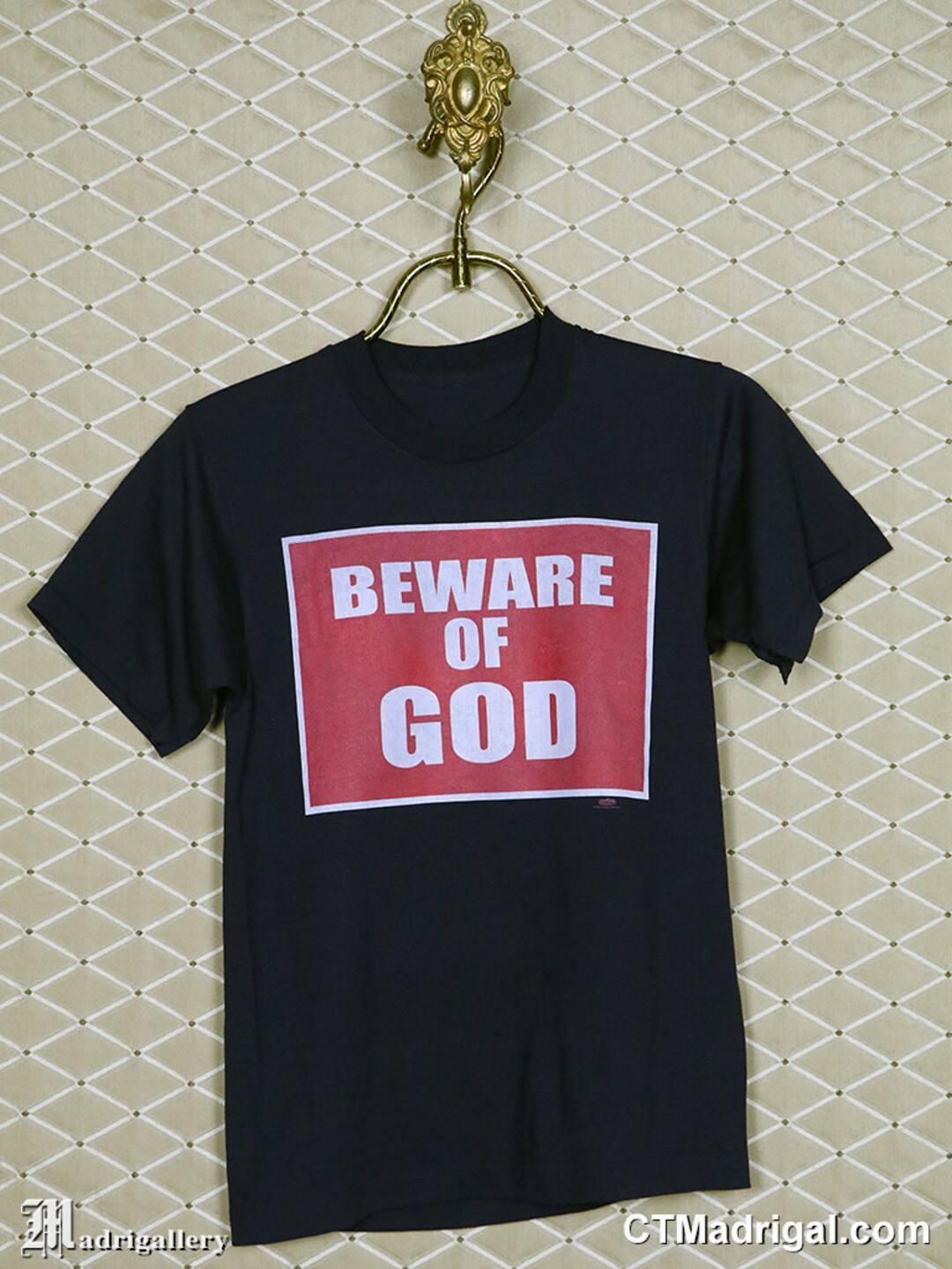 90's Marilyn Manson 『BEWARE OF GOD』 Tシャツ Marilyn Manson T-shirt, Vintage Rare Beware of God Shirt, Punk