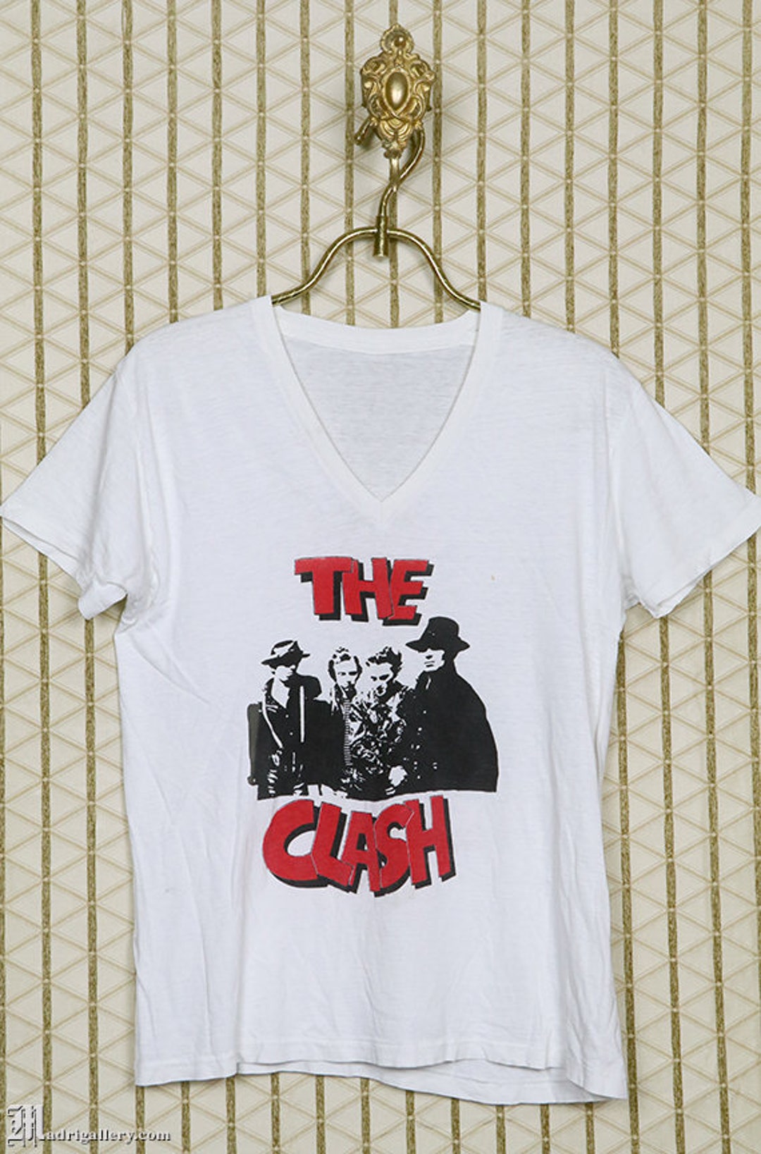 The Clash Vintage Rare T-shirt White Tee Shirt British Punk - Etsy