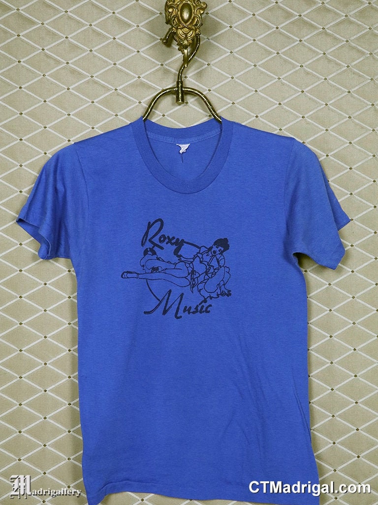 Discover Roxy Music shirt, vintage T-shirt