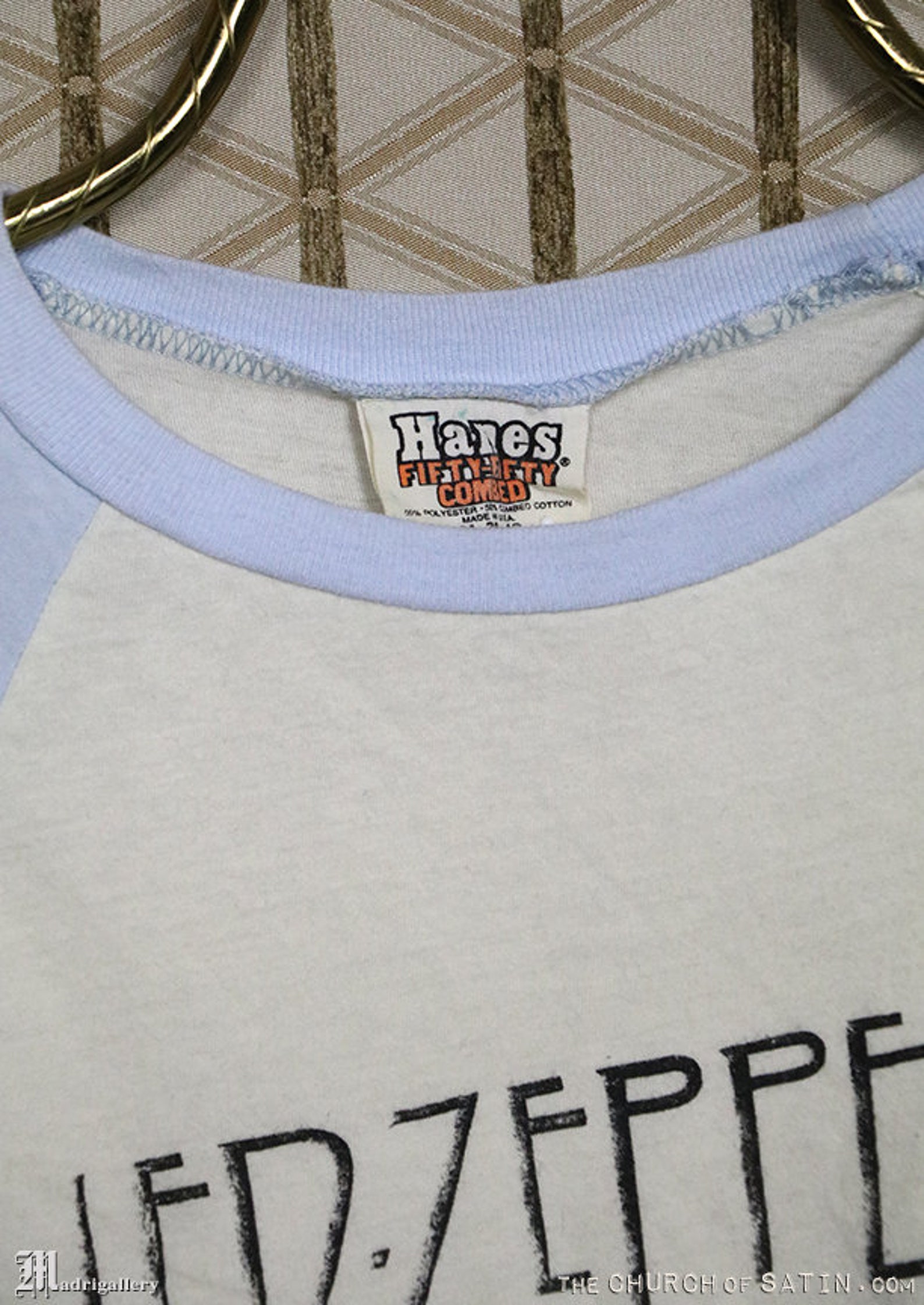 Led Zeppelin t-shirt Zoso vintage rare raglan sleeve tee | Etsy