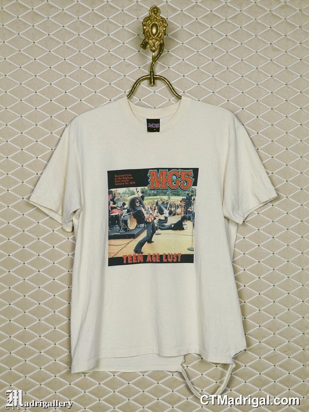 MC5 Shirt, Vintage Rare T-shirt, Stooges Iggy Pop Television