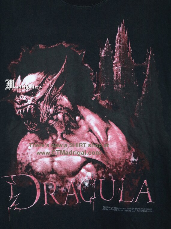 Dracula t-shirt, horror movie shirt vintage rare,… - image 3