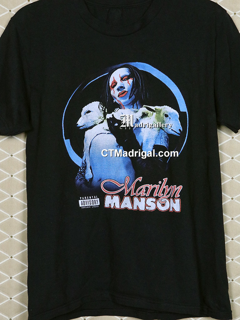 Marilyn Manson T-shirt, Vintage Rare Lamb of God Shirt, Punk Goth