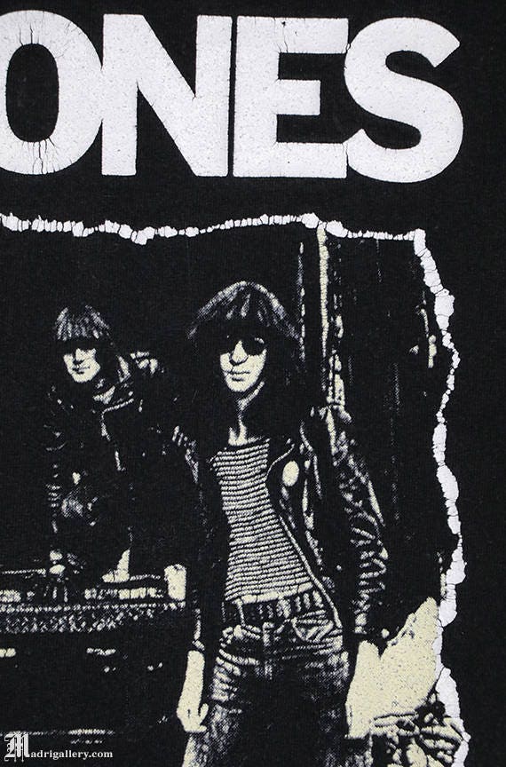 The Ramones t shirt, vintage rare tee, hardcore p… - image 4