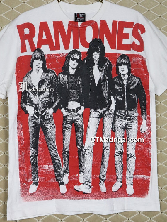 The Ramones t shirt, vintage rare tee, Iggy Pop B… - image 2
