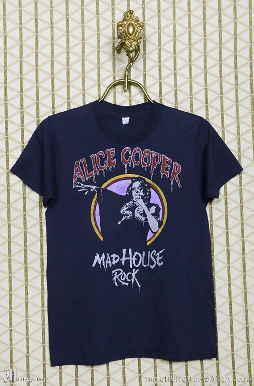 激レア 80s アリスクーパー ALICE COOPER 首吊り Tシャツ M 激レア 80s アリスクーパー ALICE COOPER 首吊り Tシャツ M