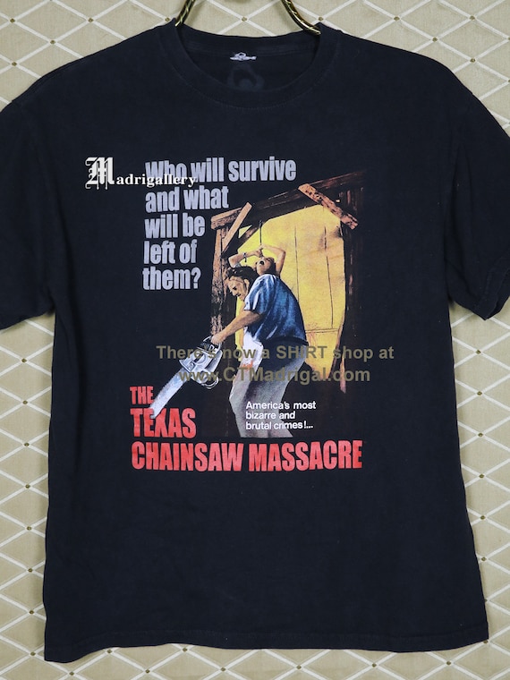 90s The Texas Chain Saw Massacre art tee