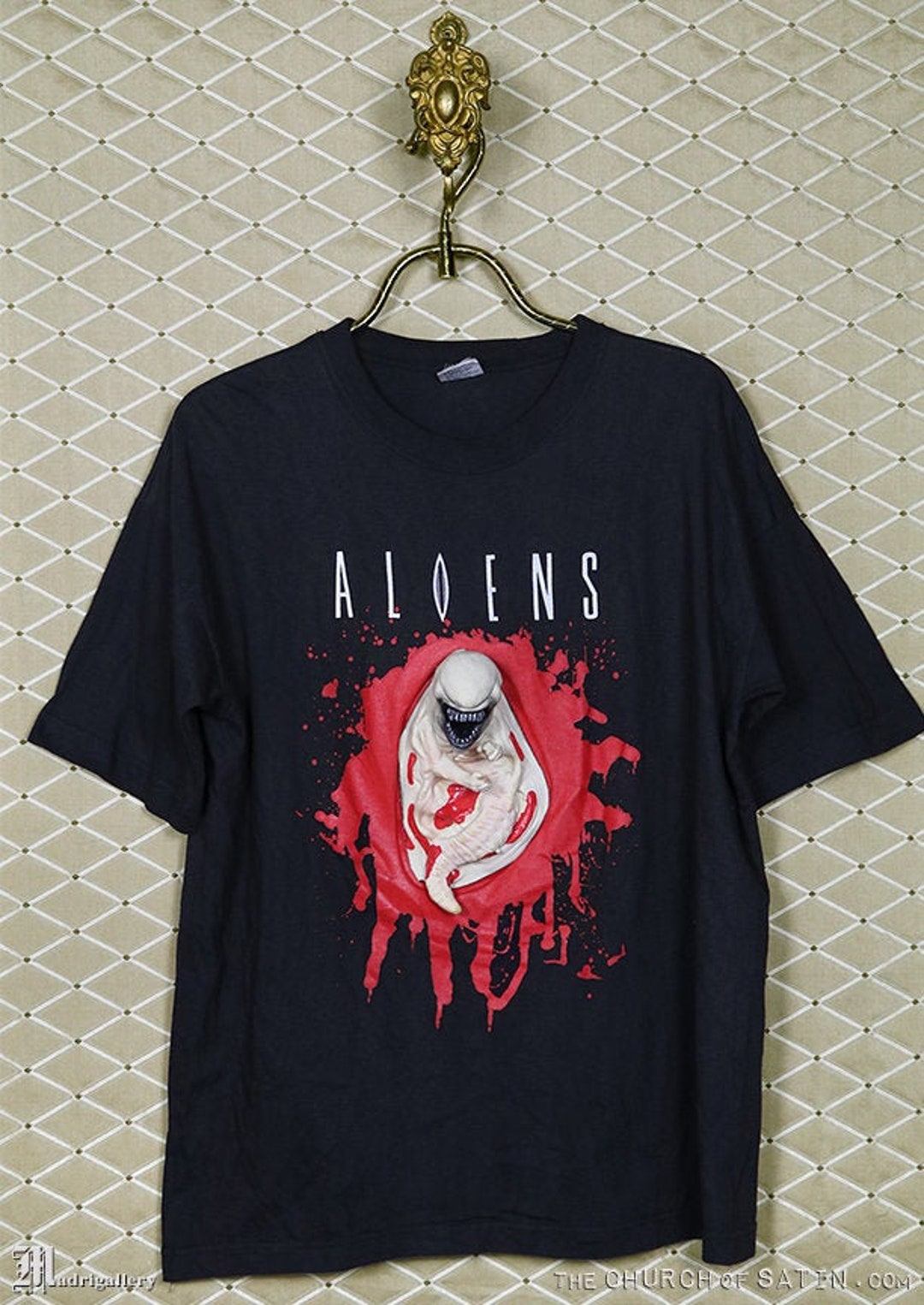 ALIENS T-shirt Vintage Rare Sci-fi Horror Movie Black Shirt - Etsy Canada