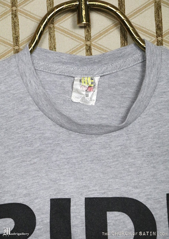 Ride T-shirt, Heather Gray Shoegaze Tee Shirt, Lush Cocteau Twins 
