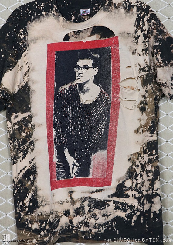 Morrissey T-shirt, the Smiths Mosquitohead Vintage Rare Morrissey T-shirt, the Smiths Mosquitohead Vintage Rare