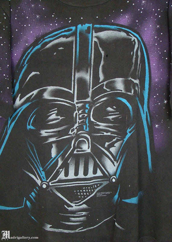 Star Wars Darth Vader Shirt James Earl Jones Vintage Rare T-shirt 