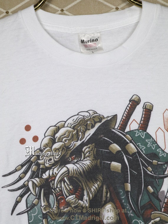 Predator shirt, horror movie vintage rare shirt, Alie… Gem