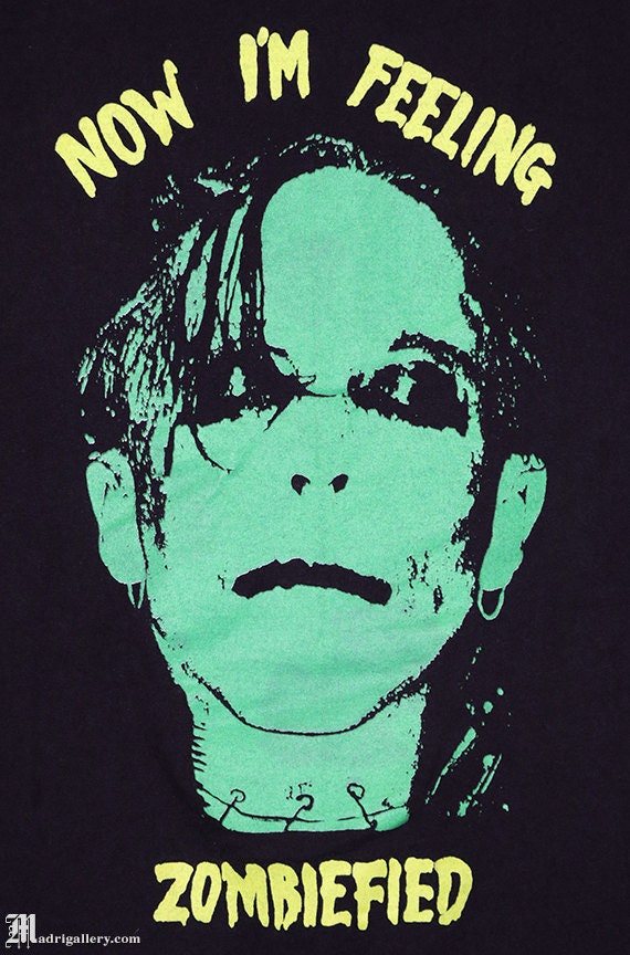 Alien S E X Fiend T-shirt Vintage Tour Tee Shirt, Bauhaus Siouxsie
