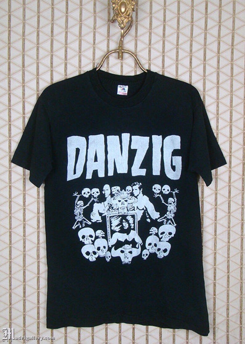 Danzig shirt Misfits Samhain t-shirt vintage rare black tee | Etsy