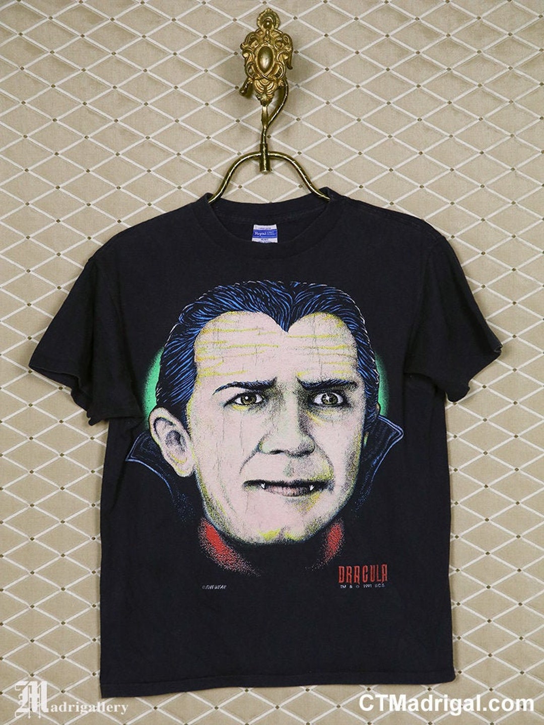 ドラキュラ ベラ ルゴシ シャツ、1991 年ホラー映画 T シャツ ドラキュラ ベラ ルゴシ シャツ、1991 年ホラー映画 T シャツ