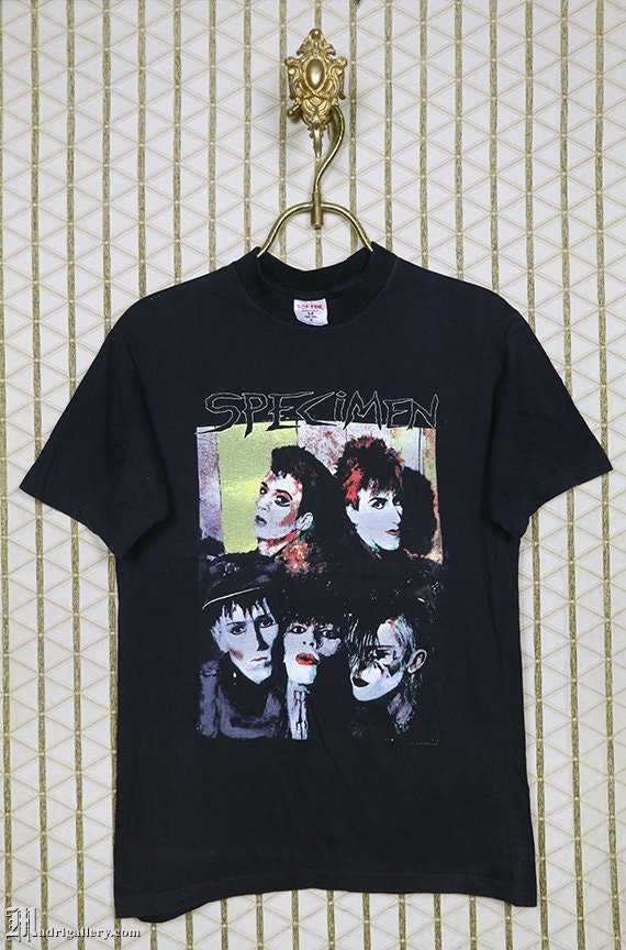 Specimen Vintage Rare Tshirt Black Tee Shirt the Damned Etsy