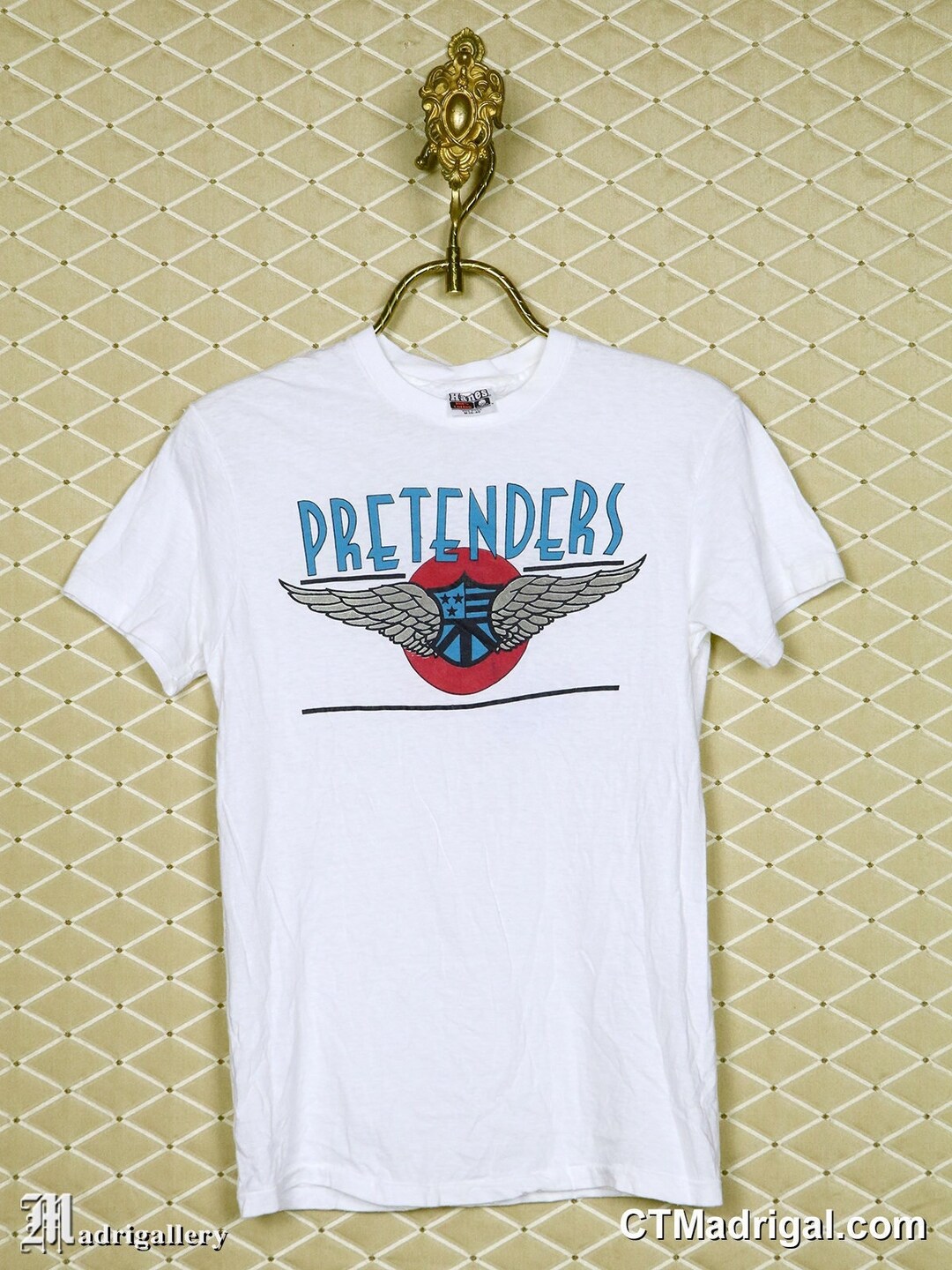 theredthread S pierce T-shirt【white】 PaireeThreadz 