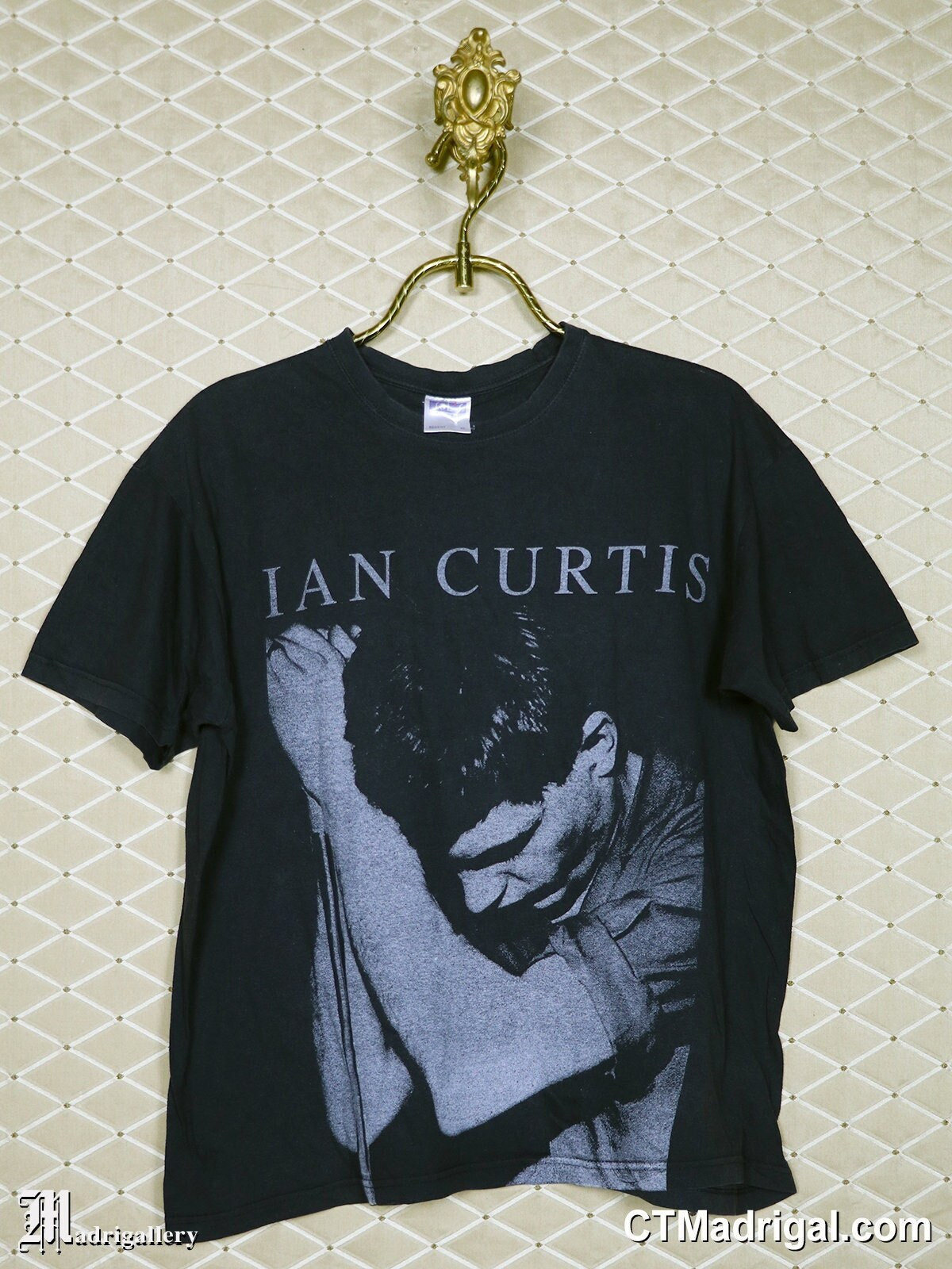 Camiseta Joy Division camiseta negra vintage rara New Order Bauhaus Smiths Sisters Mercy Siouxsie Banshees Ian Curtis New Wave estampado grande Etsy Espana