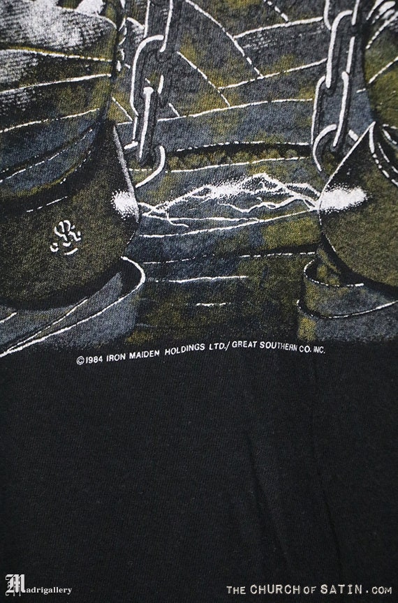 アイアン・メイデンのシャツ、ワールド・スレイバリー・ツアーのT
