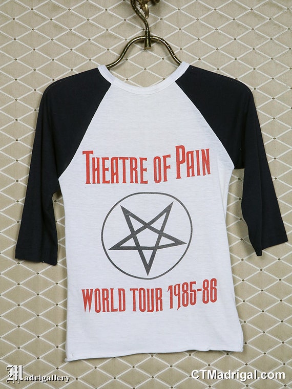 Motley Crue shirt vintage rare tour t-shirt 1980s… - image 7