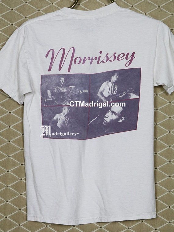 Morrissey T-shirt, Vintage Rare White Shirt, the Smiths Joy