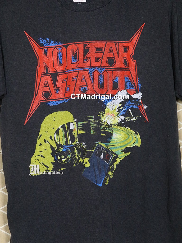 Nuclear Assault シャツ ヴィンテージ レア Tシャツ ソフト 薄手