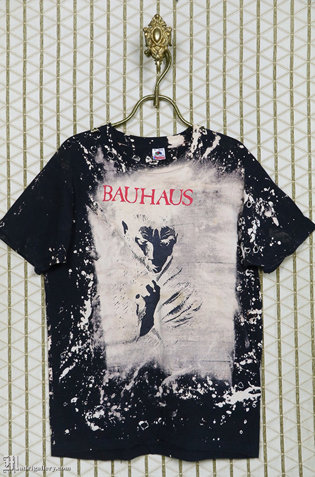 Bauhaus アート Tシャツ 黒 Bauhaus T-Shirt Mask Album Art Shirt Bauhaus Band Merch