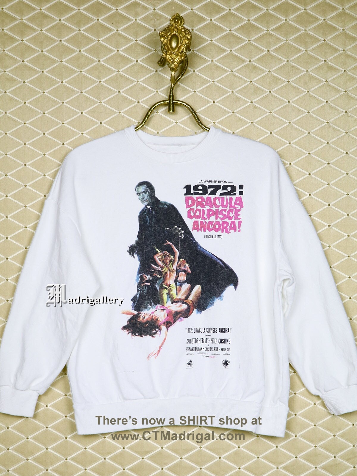 szzuuy 吸血鬼ドラキュラTシャツ 吸血鬼ドラキュラ Tシャツ DRACULA Tee ホラー HORROR | BF MERCH'S