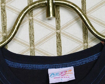 ステレオラブのTシャツ、ヴィンテージのレアTシャツ、ブラック