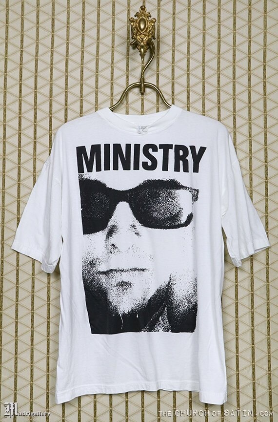 Ministry Shirt Vintage Rare T-shirt 