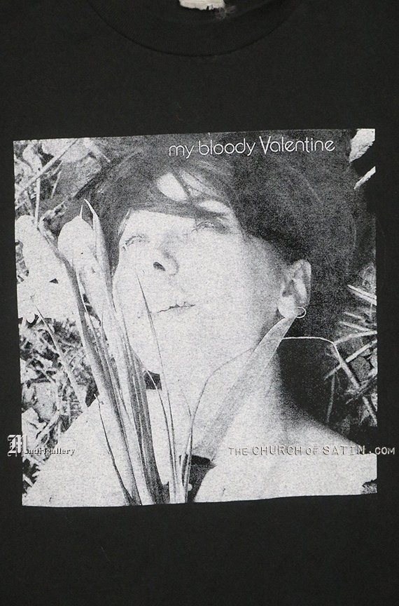 My Bloody Valentine Shirt, Vintage Rare T-shirt Tee Shirt