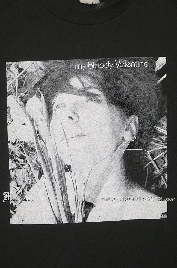 My Bloody Valentine Shirt, Vintage Rare T-shirt Tee Shirt Shoegaze
