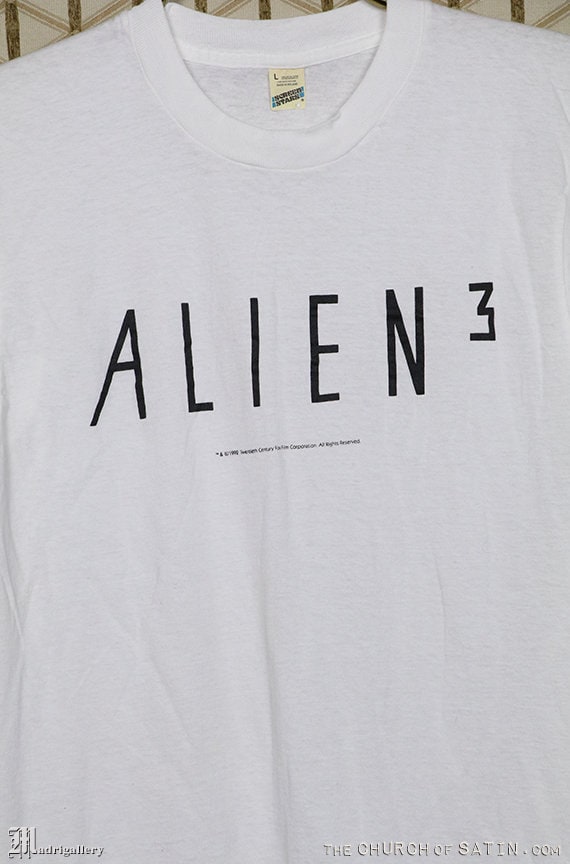 ALIEN 3, 1992 T-shirt, Screen Stars, Sci-fi Horror Movie, Vintage