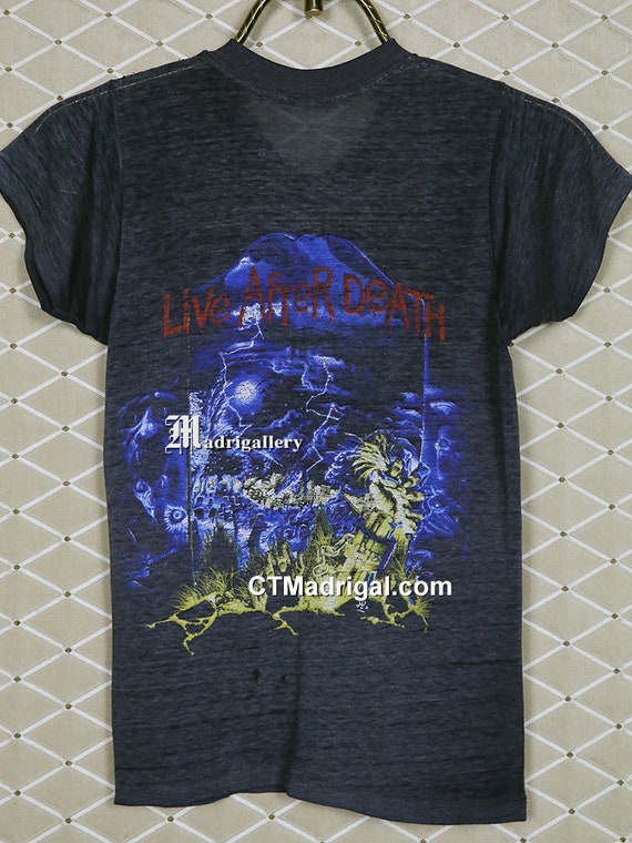 T-shirt Iron Maiden Live After Death - Taille XL (autres Tailles Dispo) - Gildan 100% Coton - Neuf