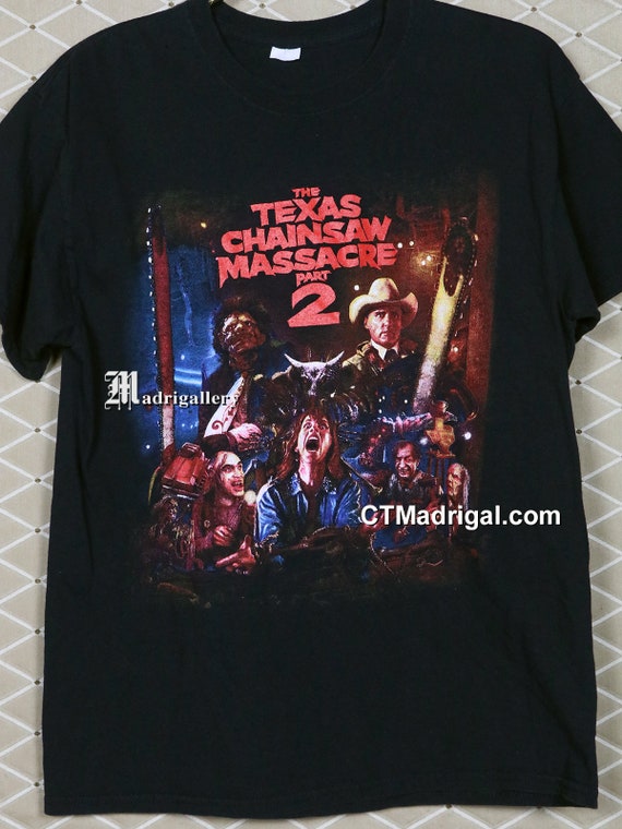 Texas Chainsaw Massacre 2 shirt Leatherface horro… - image 2