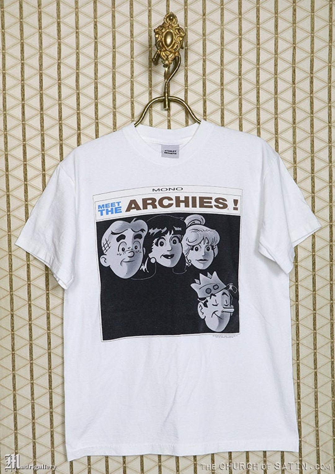 The Archies T-shirt Meet the Beatles Stanley Desantis Vintage - Etsy