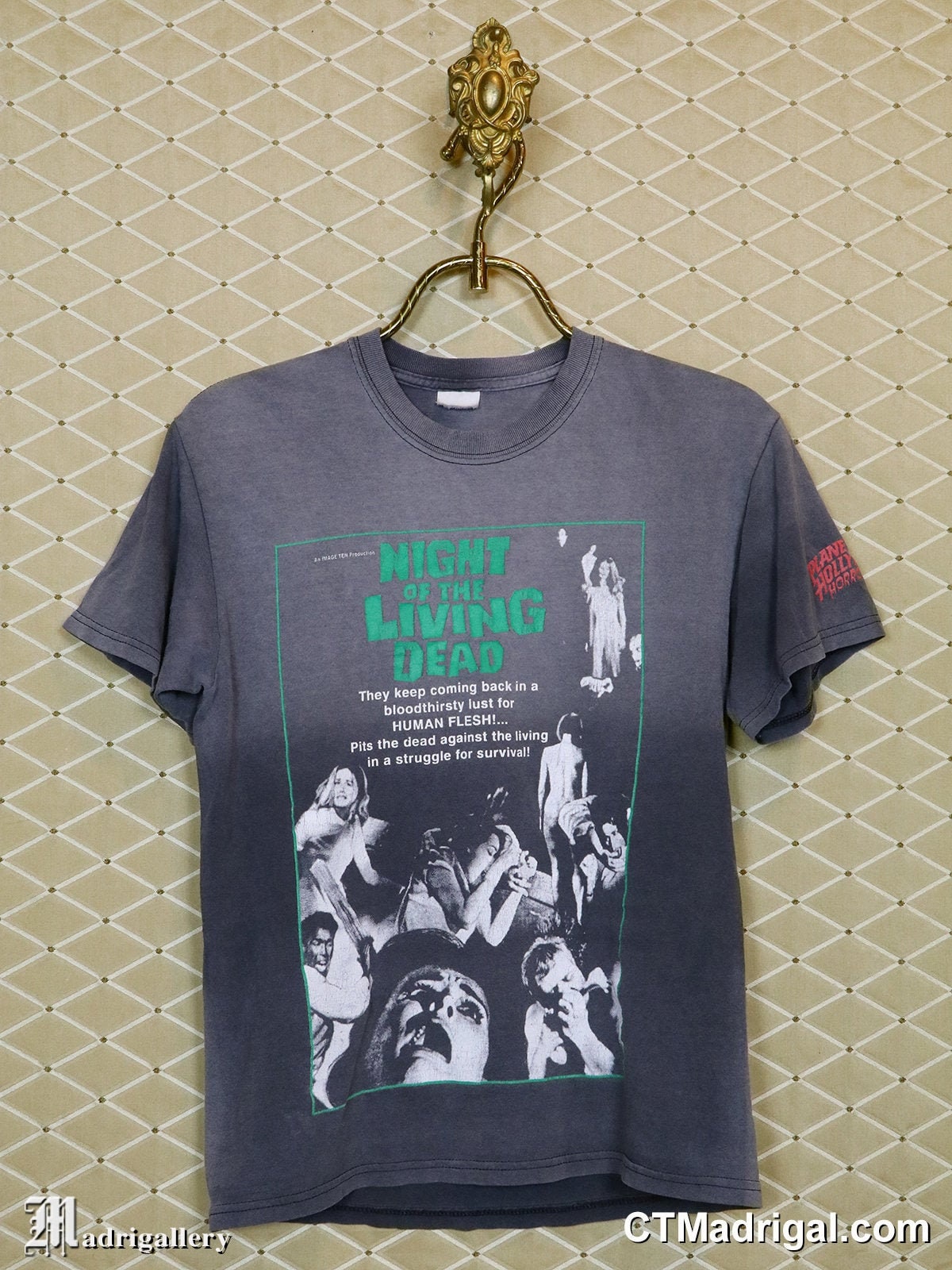 Night of the Living Dead Shirt Horror Movie T-shirt Evil Dead 