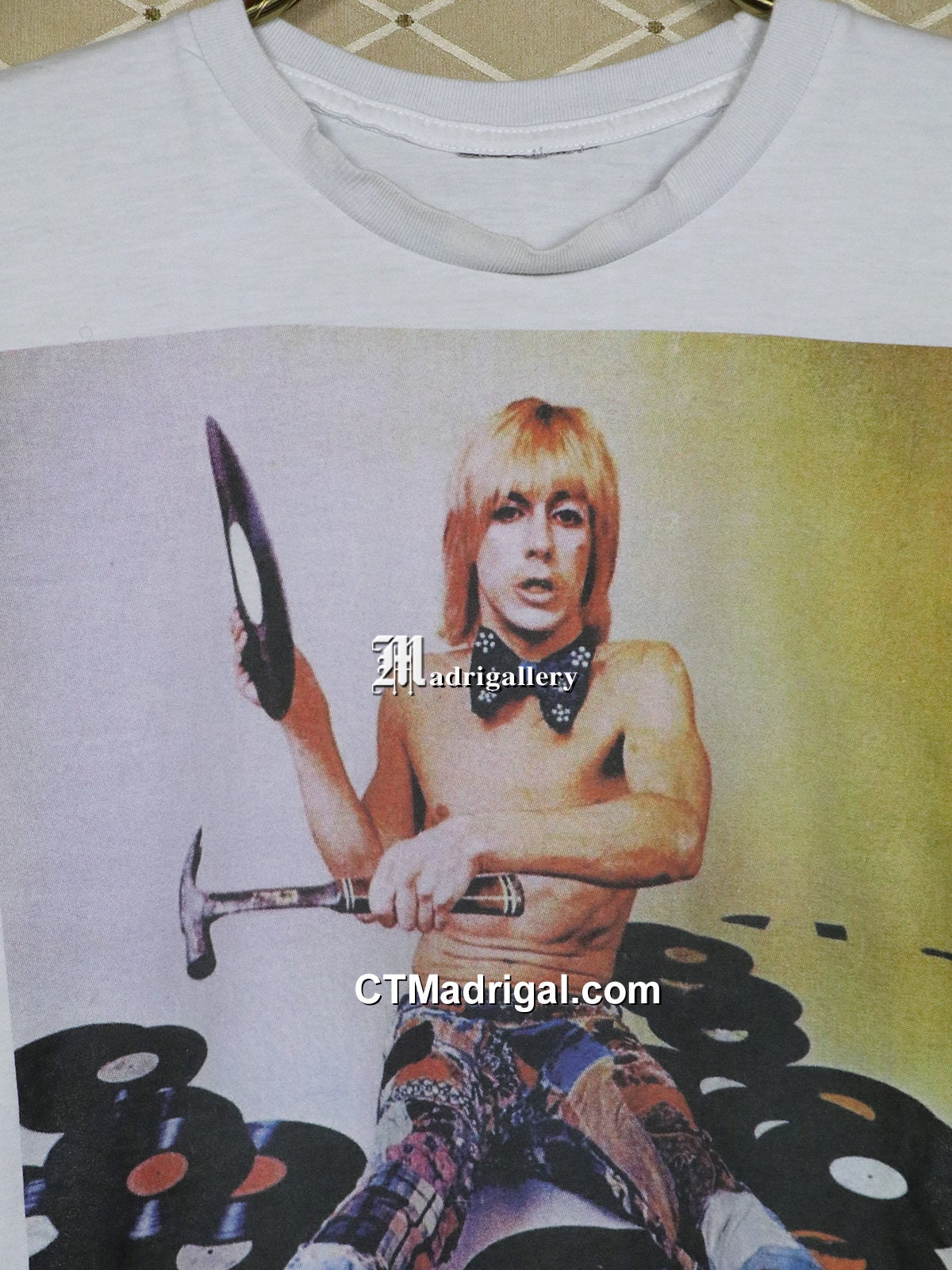 イギー・ポップのTシャツ、ストゥージズのシャツ、ヴィンテージ